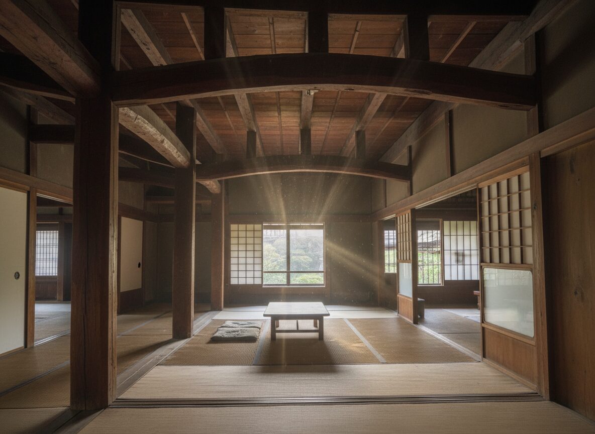 リノベーション前の古い伝統的な日本家屋（BEFORE）