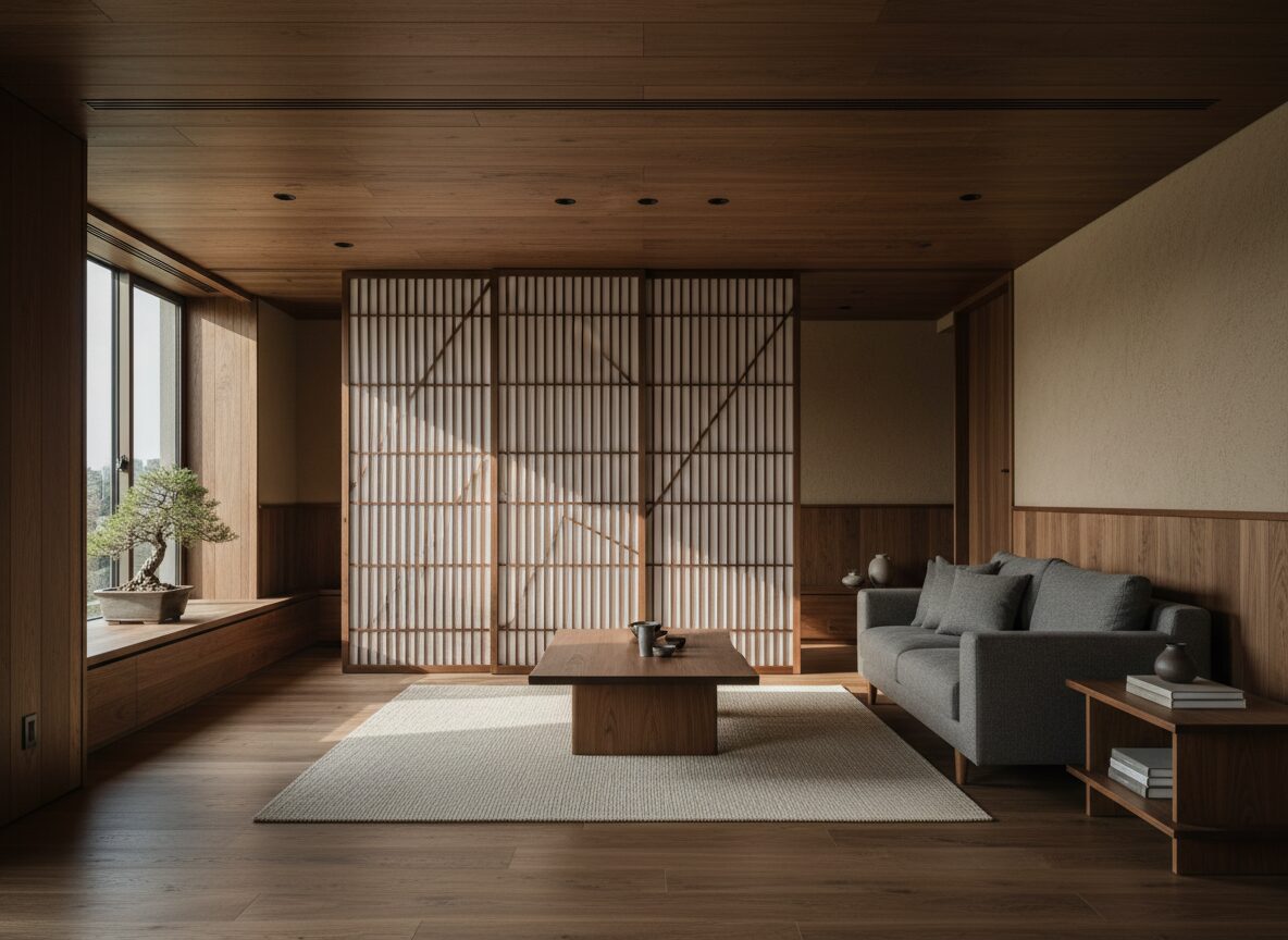 職人の技術で再生した洗練された和モダン空間（AFTER）